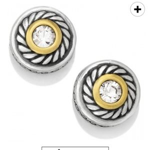 Brighton Gold and Silver Post Earrings